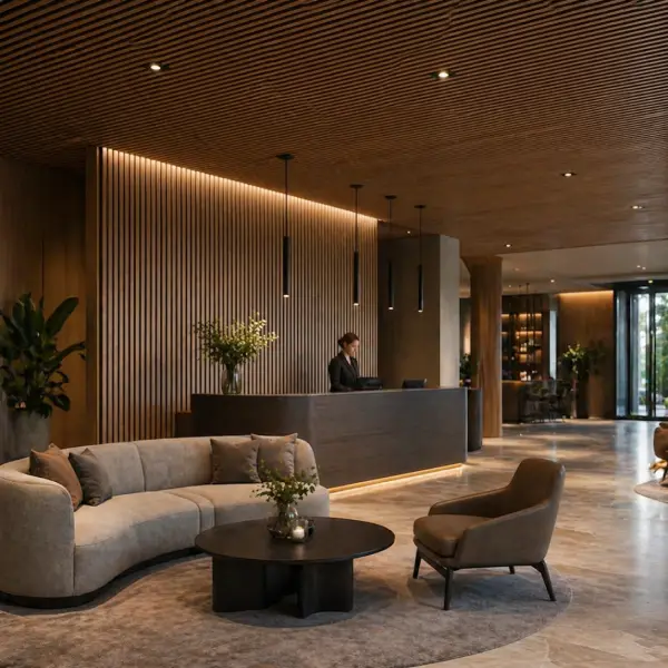 Akustikpaneele für Hotel